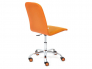 Кресло офисное Rio флок оранжевый
