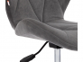 Кресло офисное Selfi флок серый