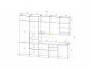 Кухонный гарнитур Шелли экстра 3 3000 мм