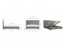 Кровать LaFlex 10 с подъёмным механизмом 1800*2000 мм