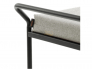 Пуф/стол Эрго рогожка серо-бежевый