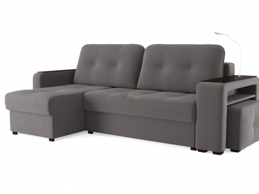 Диван угловой Смарт Б3-1Пф-2Т-Б4 СК Velutto 19