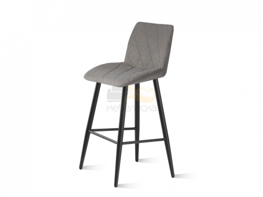 Стул полубарный Омега Текстиль LEONARDO 14 (серый)