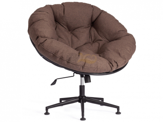 Кресло CLOUDE рогожка коричневый