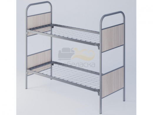 Кровать металлическая двухъярусная Аккорд 1900*700 мм