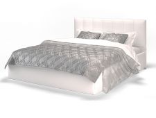 Кровать Элен 1600 белая без основания