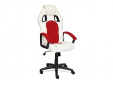 Кресло офисное Driver белый/красный