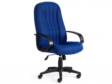 Кресло офисное СН833 ткань синий TW-10