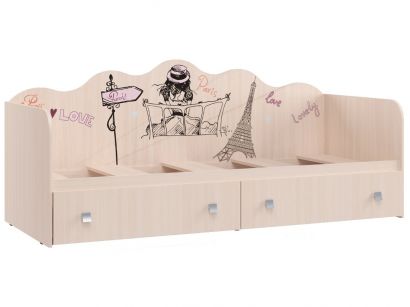 Кровать КР-24 с ящиками Париж